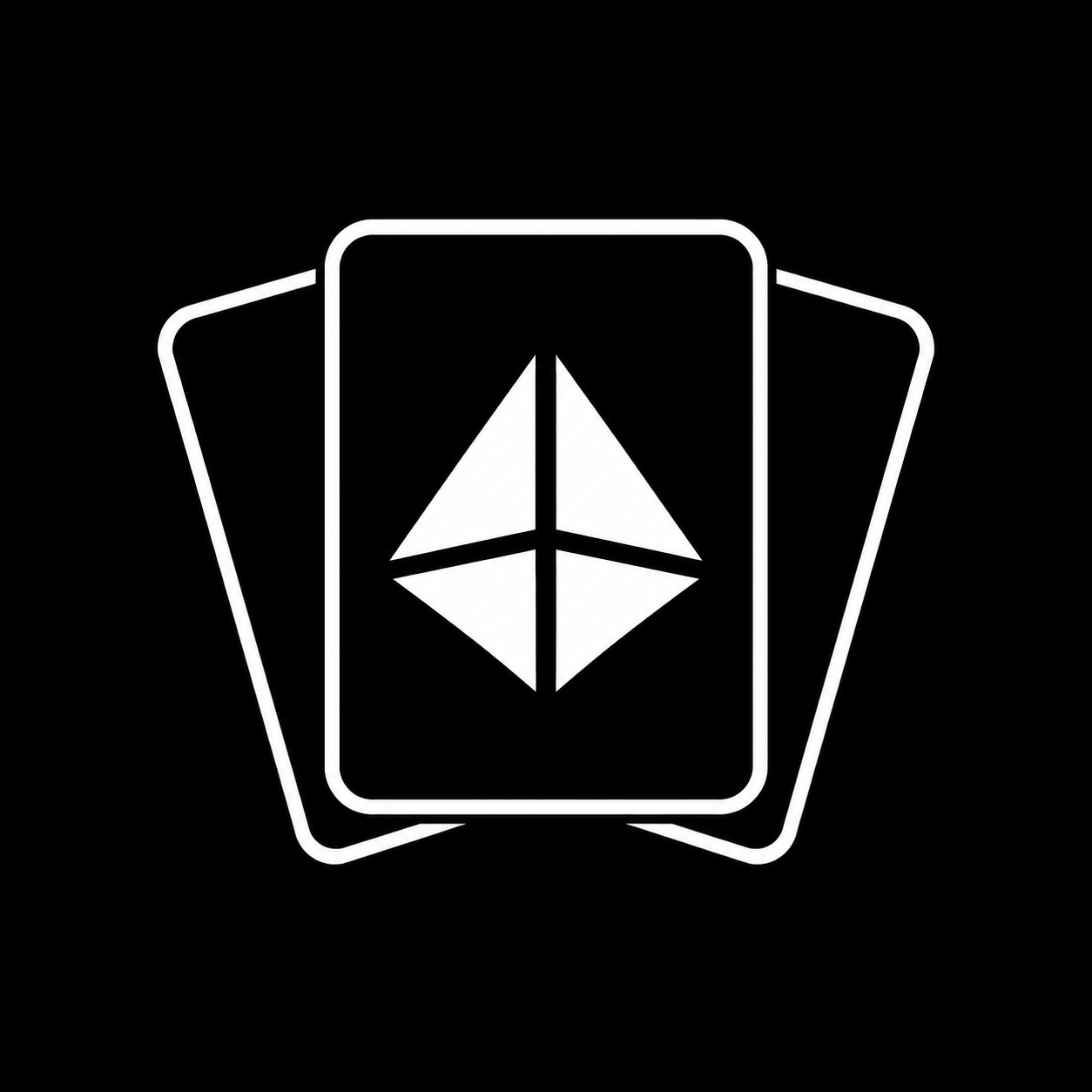 07 — Белый знак с карточками